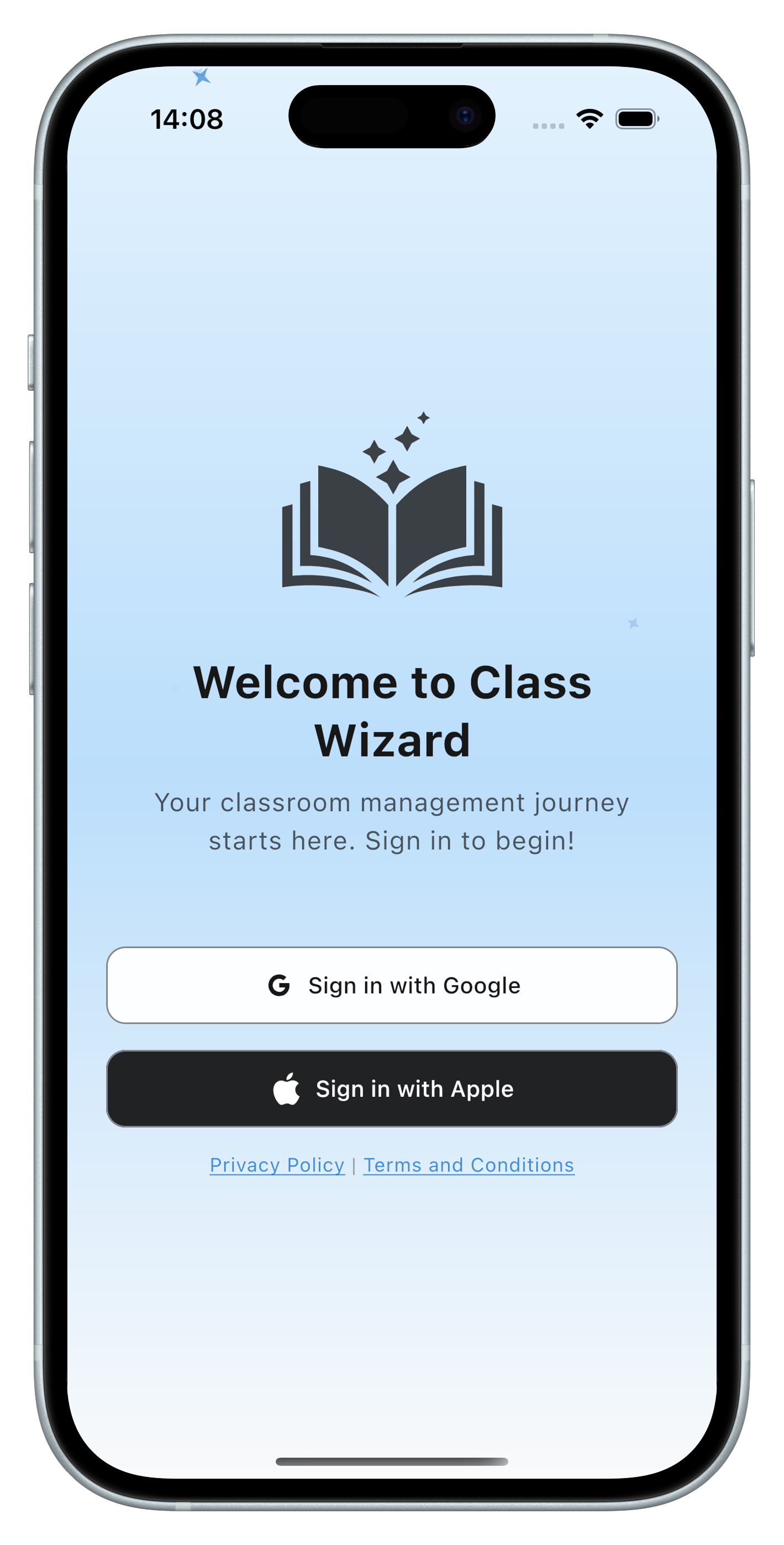 Login Screen